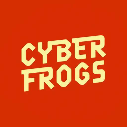 Cyber Frogs collection logo