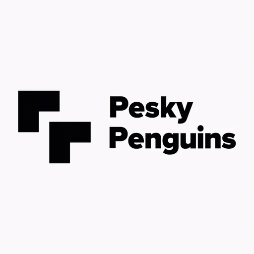Pesky Penguins collection logo